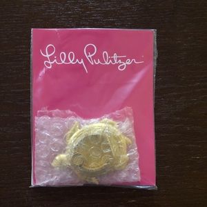 NWT Lilly Pulitzer turtle phone ring 🐢